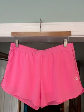 Lilly Pulitzer Lightweight Luxletic Short Active Athletic Shorts Sz M Pink